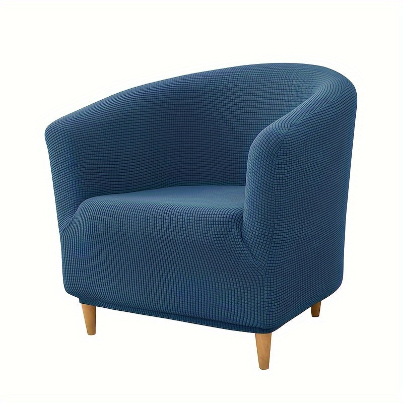 Housse de fauteuil épaisse extensible en polaire jacquard pour fauteuil, autre coloris