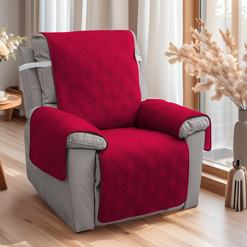 Housse de canapé épaisse pour fauteuil, détail de l'ourlet