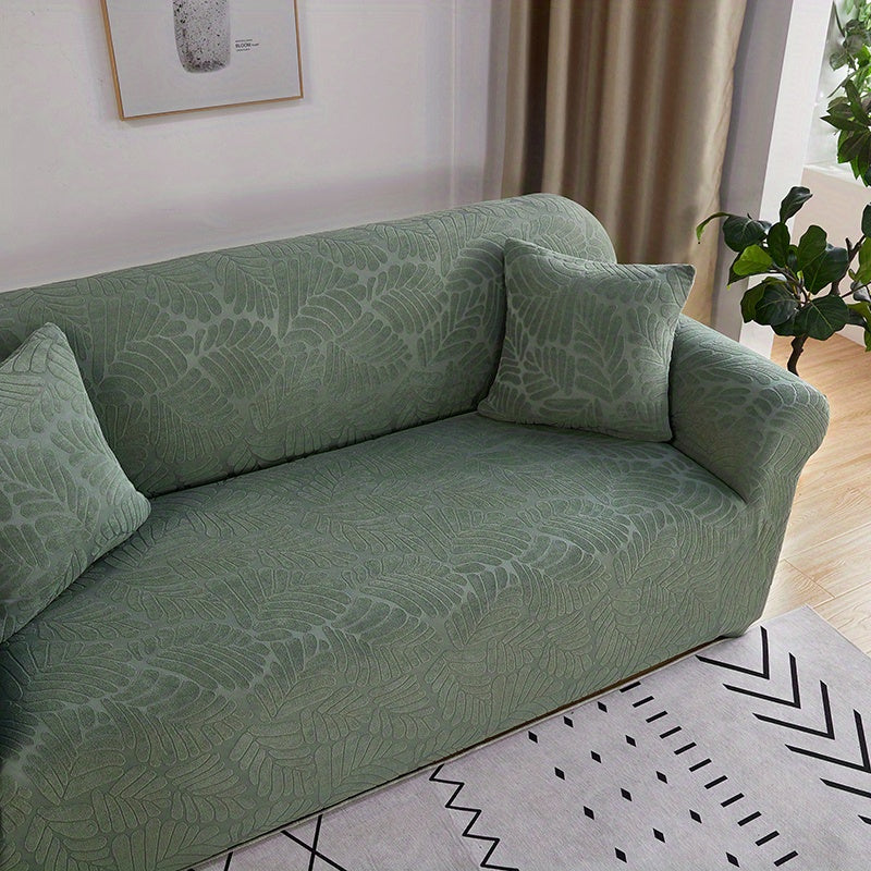 Housse de canapé extensible en tissu matelassé matelassée antidérapante, vue d'ensemble
