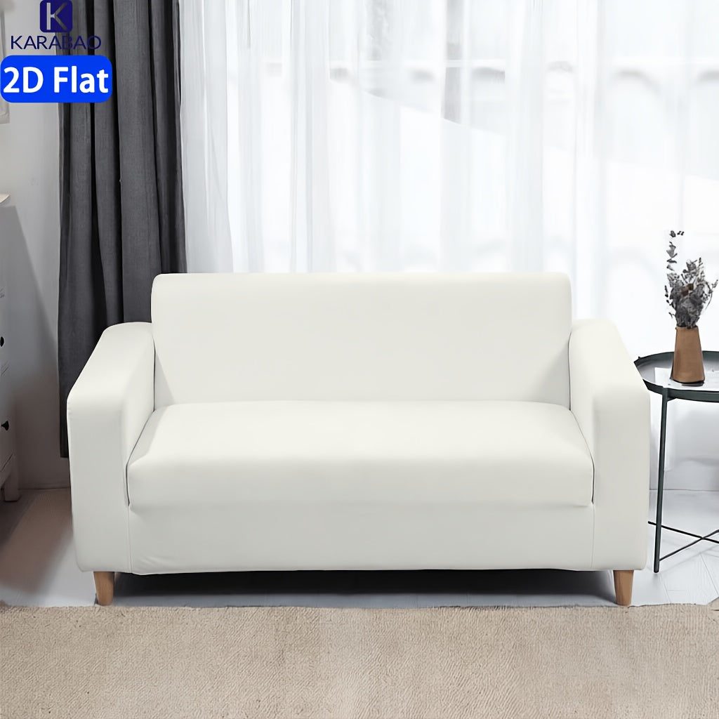 Housse de canapé en fibre de lait imprimée antidérapante, compatible fauteuil, canapé deux places, canapé trois places Image
