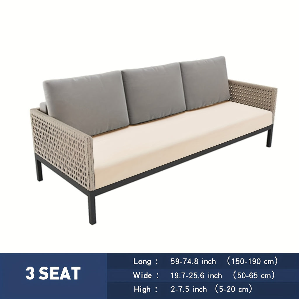Housse de coussin légère extensible en fibre de lait, vue d'ensemble