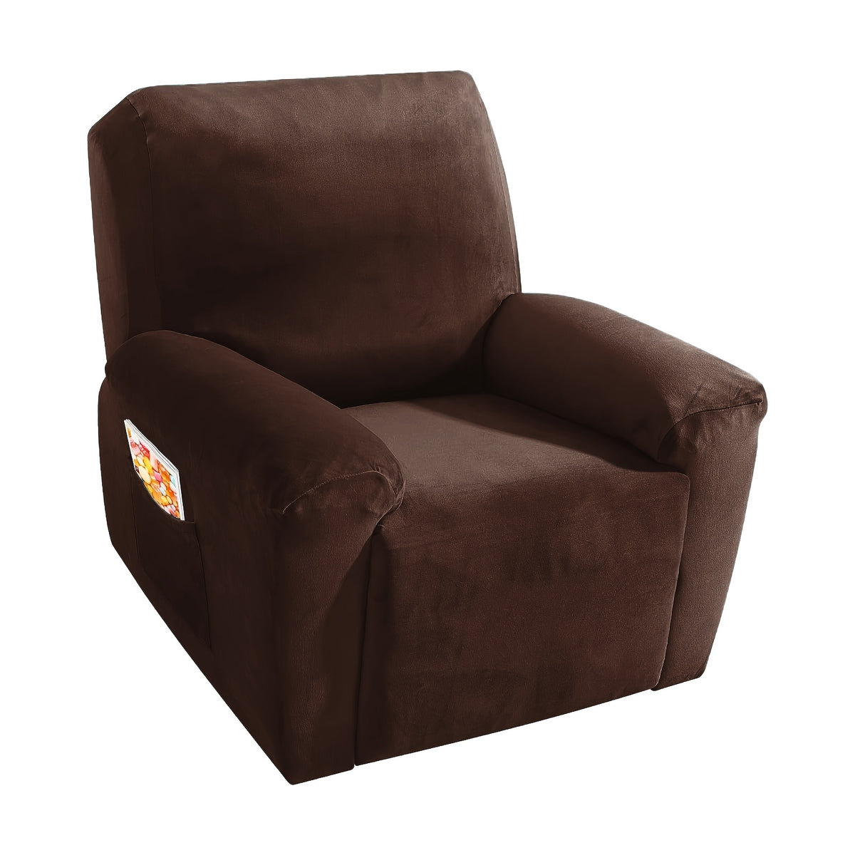 Housse de fauteuil en polaire jacquard, autre coloris