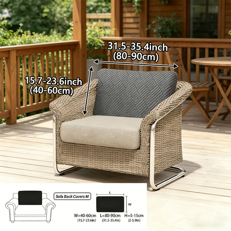 Housse de canapé extensible en polaire jacquard à housses séparées, autre coloris