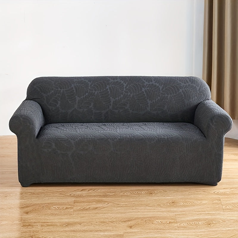 Housse de canapé extensible en tissu matelassé matelassée antidérapante, vue d'ensemble