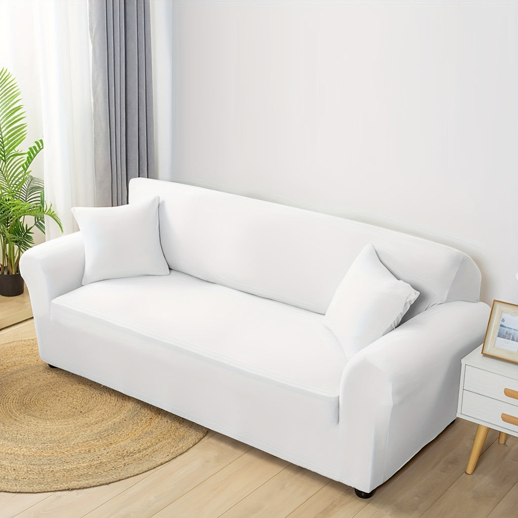 Housse de canapé épaisse extensible en fibre de lait