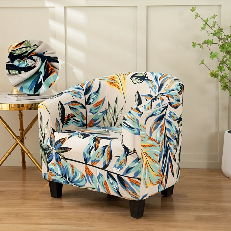 Housse de chaise légère extensible en fibre de lait pour fauteuil, tissu de 100 à 120 g/m²