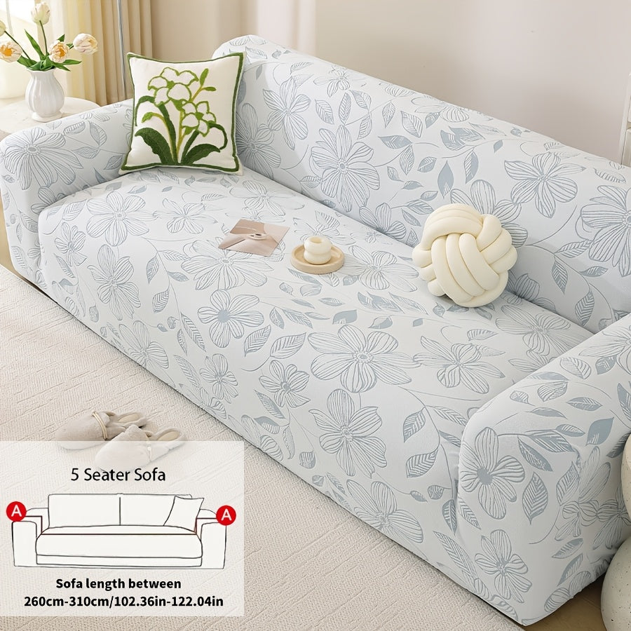 Housse de canapé extensible en polyester, autre coloris