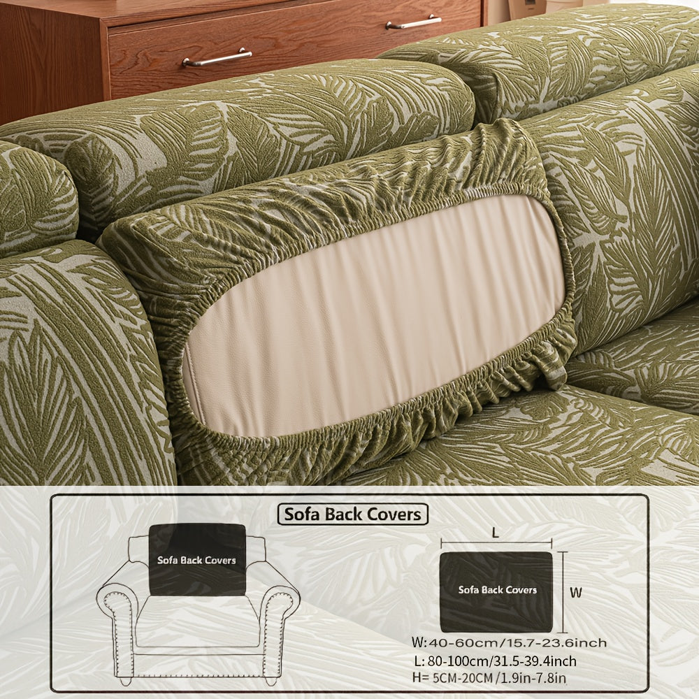 Housse de coussin en polaire, vue de dos