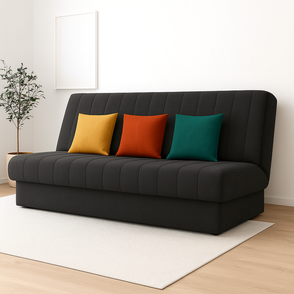 Protection de canapé épaisse en polyester matelassée, gros plan sur le tissu