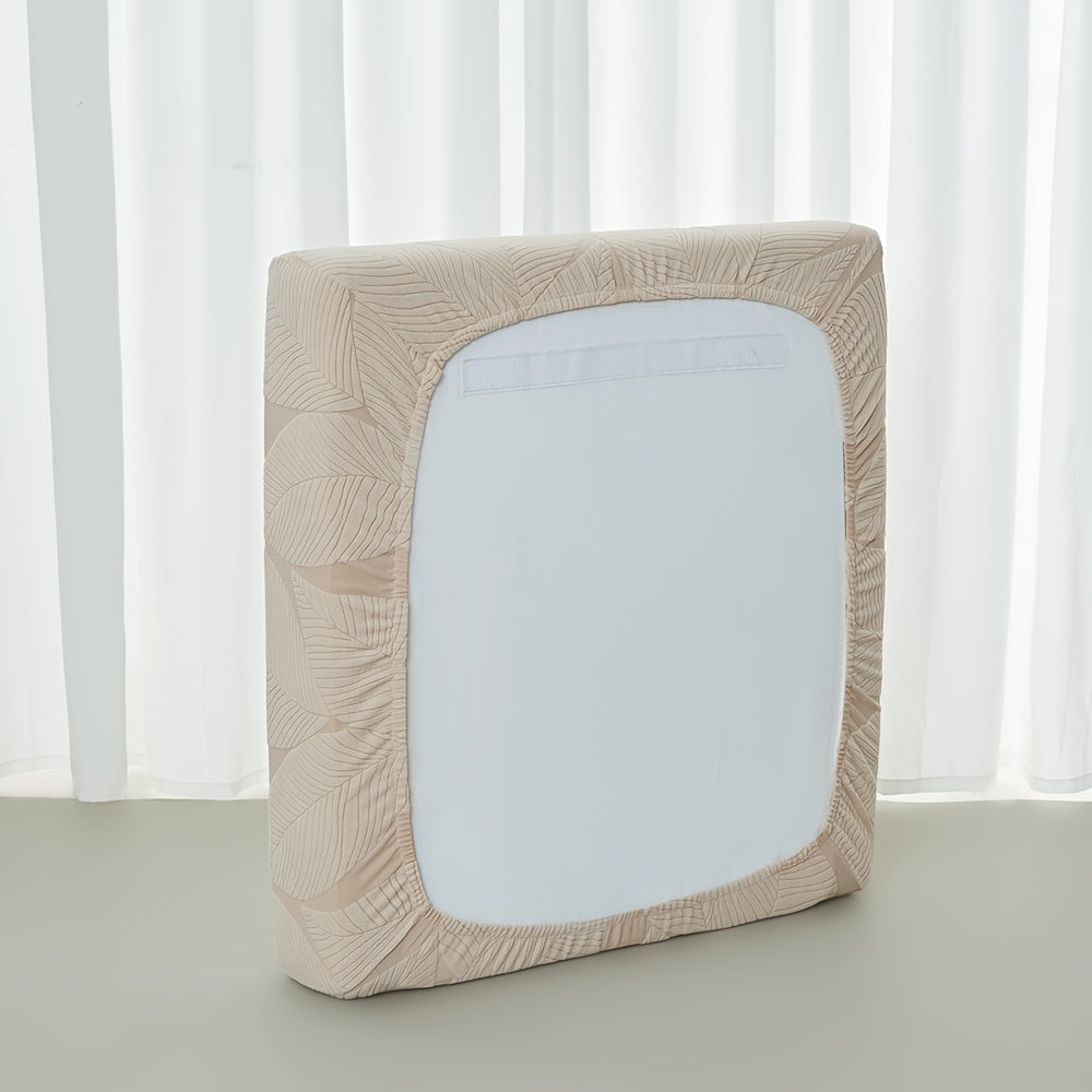 Housse de coussin en jacquard, mise en situation
