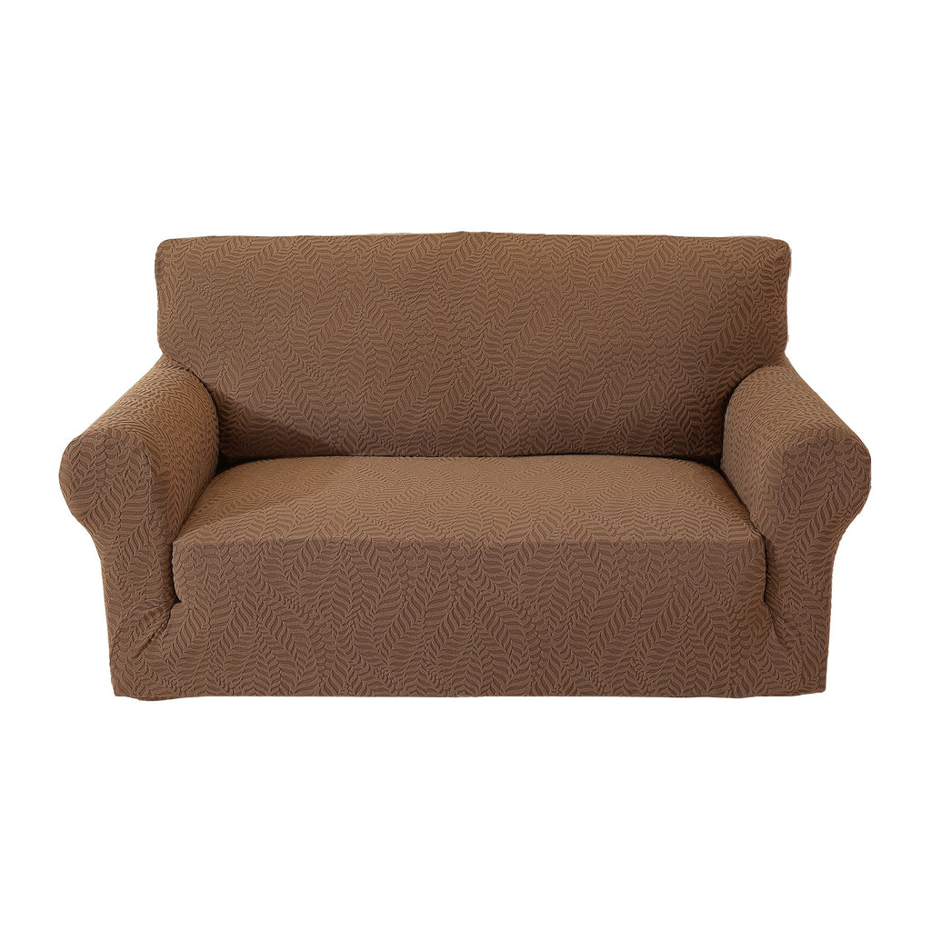 Housse de canapé extensible en polaire jacquard antidérapante au rendu glamour, autre coloris