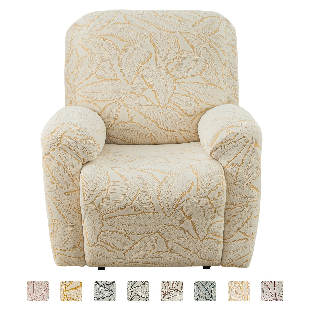 Housse de canapé épaisse en polyester pour fauteuil, vue de dos