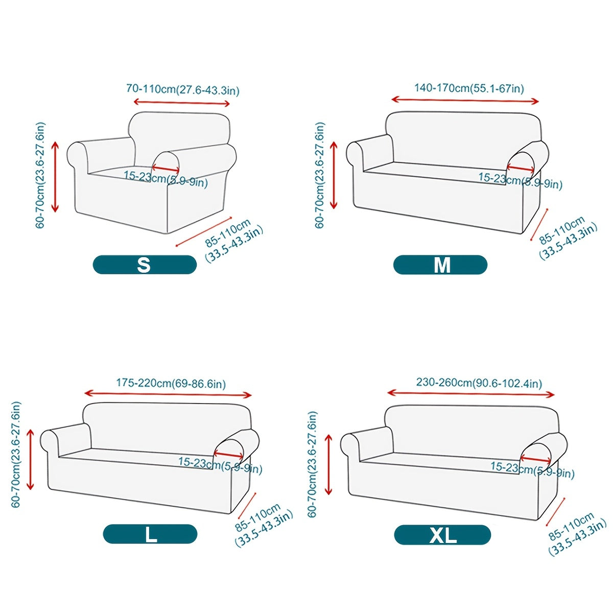 Housse de canapé en fibre de lait, visuel produit