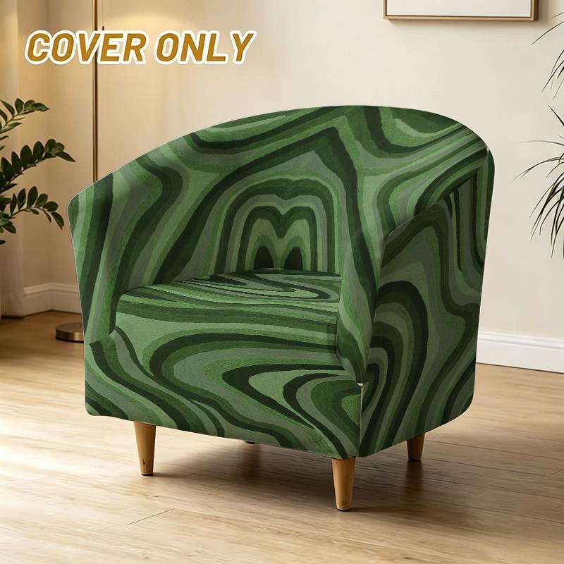 Housse de canapé légère extensible en fibre de lait matelassée à motif