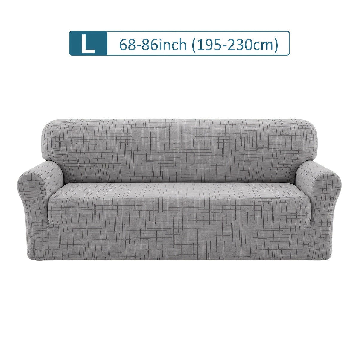 Housse de canapé extensible en polaire jacquard, autre coloris