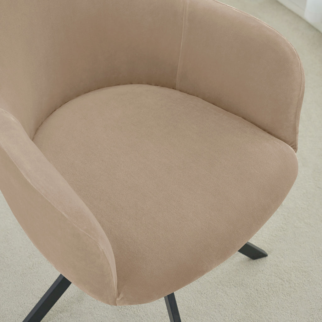 Housse de fauteuil extensible en velours, détail de la finition
