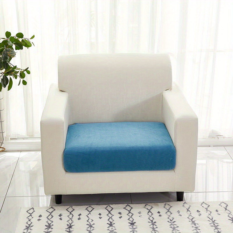Housse de coussin extensible en polaire matelassée, visuel produit