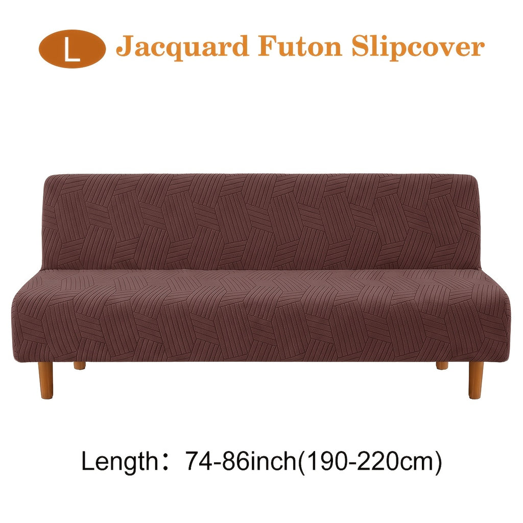 Housse de canapé extensible en velours côtelé jacquard, visuel produit