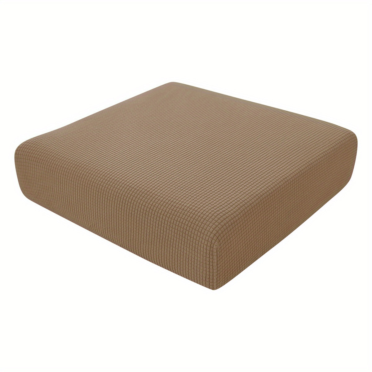 Housse de coussin extensible en polyester, vue de dos