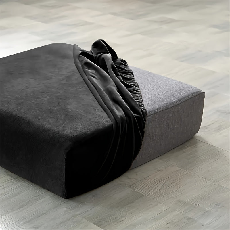 Housse de coussin épaisse extensible en velours, tissu de 200 à 250 g/m²