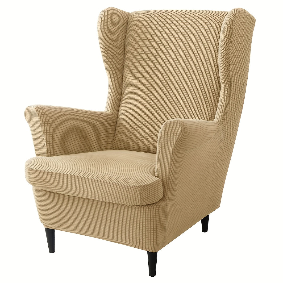 Housse de canapé épaisse extensible en velours côtelé jacquard pour fauteuil, compatible fauteuil Image