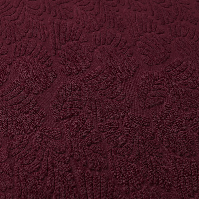 Housse de canapé extensible en jacquard à rayures, vue d'ensemble