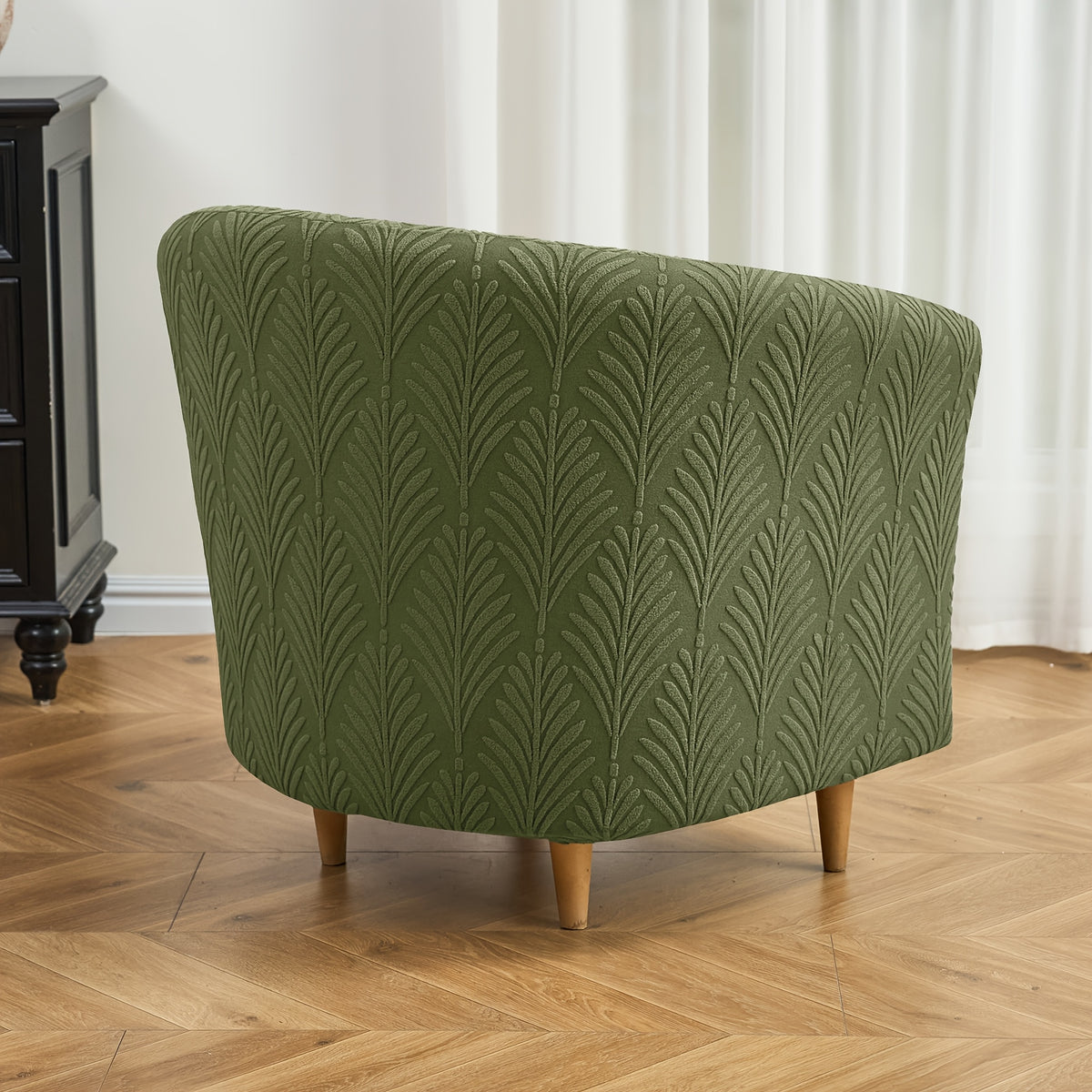 Housse de canapé extensible en polaire jacquard pour fauteuil, autre coloris