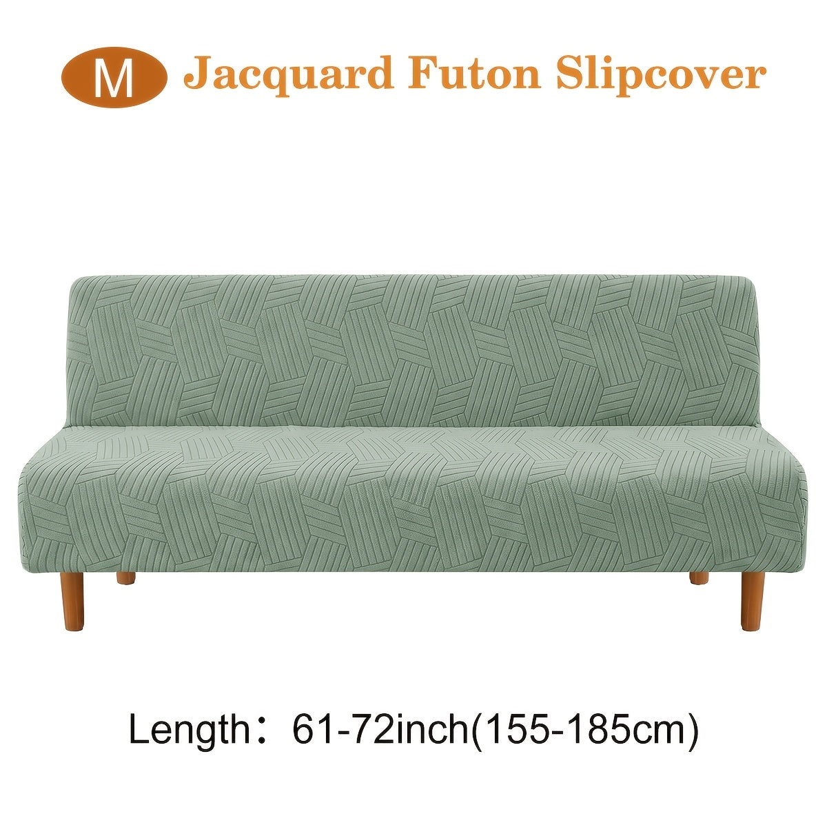 Housse de canapé extensible en velours côtelé jacquard, mise en situation