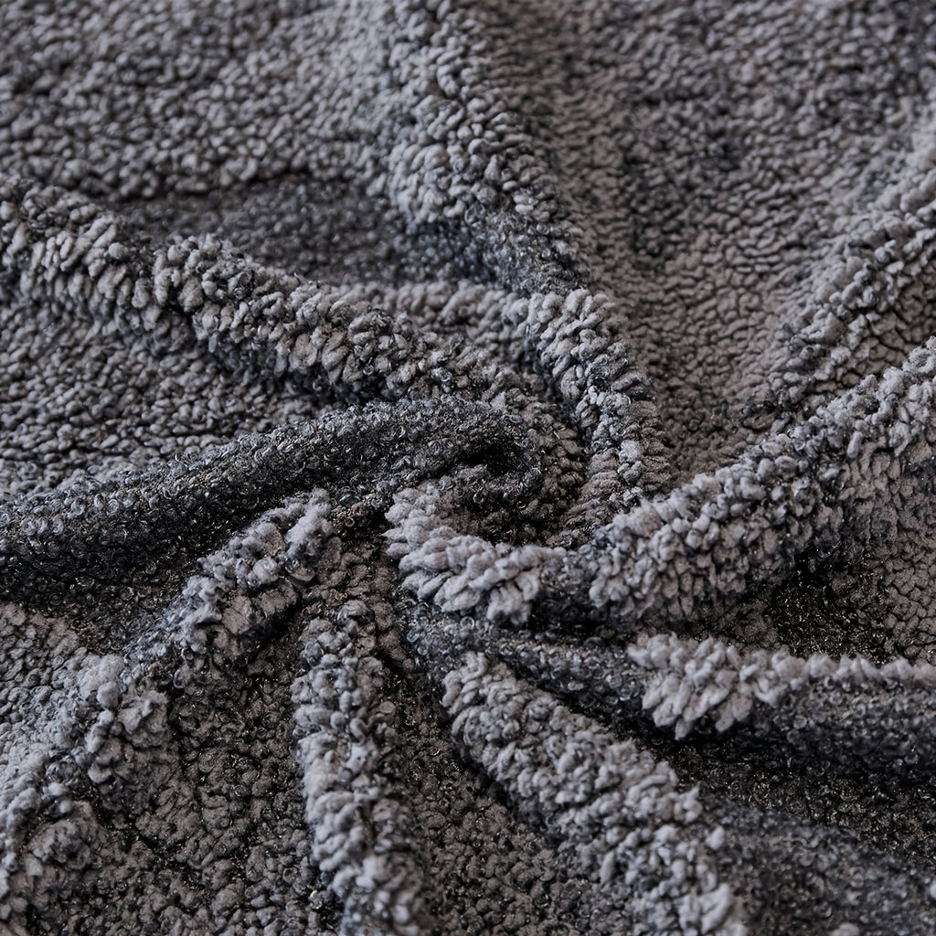 Housse de coussin épaisse en chenille matelassée antidérapante à housses, mise en situation