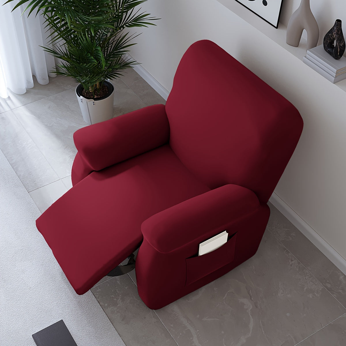 Housse de canapé extensible en fibre de lait, visuel produit
