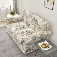 Housse de canapé extensible en polyester délavée