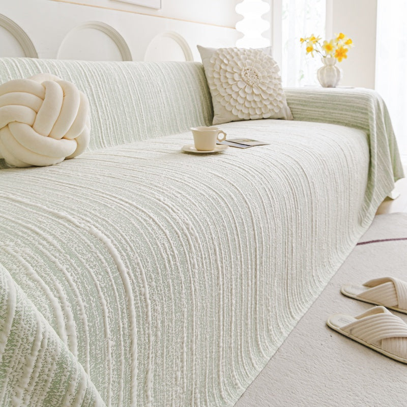 Housse de canapé épaisse en jacquard, tissu de 500 g/m²