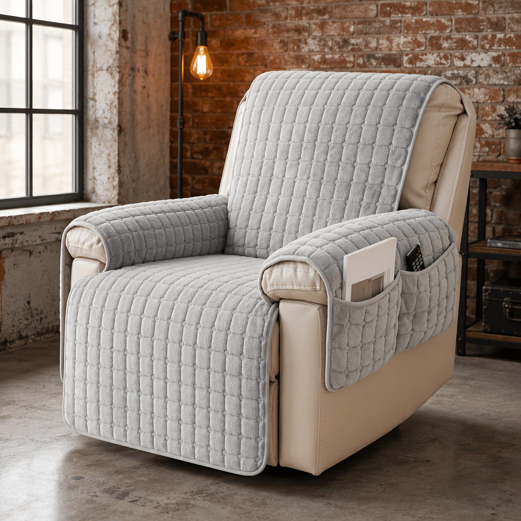 Housse de canapé antidérapante pour fauteuil, compatible fauteuil